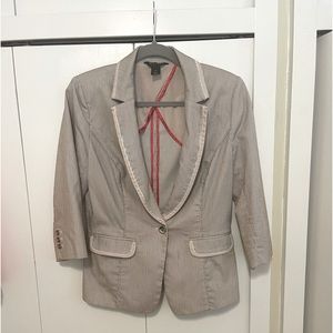 Summer jacket. Great w white pants.